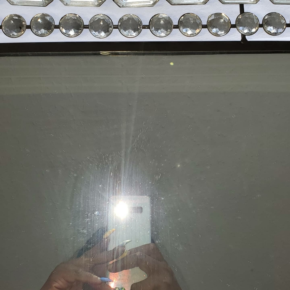 Rhinestone mirror